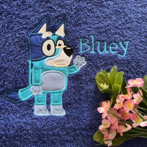 Bluey on Blue